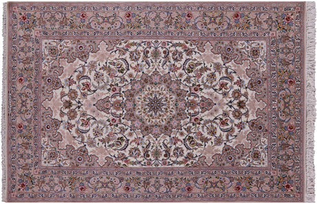 Wool & Silk Signed Isfahan Persian Rug - Manhattan Rugs