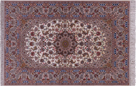 Signed Isfahan Silk Persian Rug - Manhattan Rugs