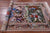 Signed Persian Isfahan Hunting Scene Wool & Silk Area Rug - Manhattan Rugs