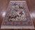 Hunting Scene Handmade Wool & Silk Signed Persian Isfahan Rug - Manhattan Rugs