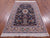 Hand Knotted Wool & Silk Signed Persian Isfahan Area Rug - Manhattan Rugs