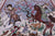Signed Wool & Silk Persian Isfahan Hunting Scene Rug - Manhattan Rugs