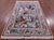 Signed Wool & Silk Persian Isfahan Hunting Scene Rug - Manhattan Rugs