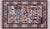 Pictorial Scene Signed Persian Isfahan Hand Knotted Wool & Silk Rug - Manhattan Rugs