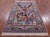Pictorial Scene Persian Isfahan Wool & Silk Area Rug - Manhattan Rugs