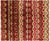 Ikat Hand Knotted Wool Rug - Manhattan Rugs
