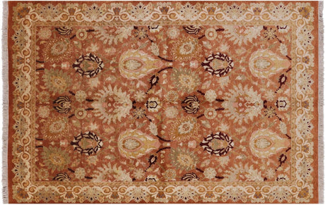 Chobi Peshawar Hand-Knotted Wool Area Rug - Manhattan Rugs