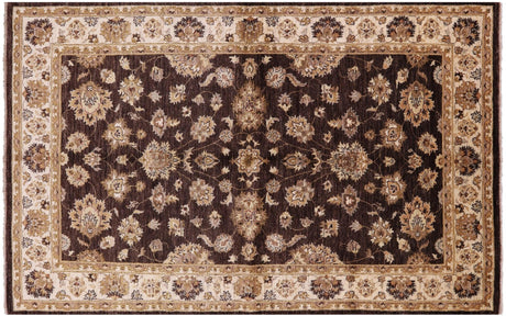 Hand Knotted Peshawar Wool Rug - Manhattan Rugs