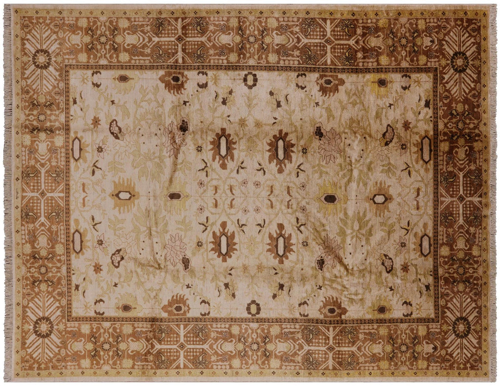 Signed Peshawar Hand Knotted Rug - Manhattan Rugs