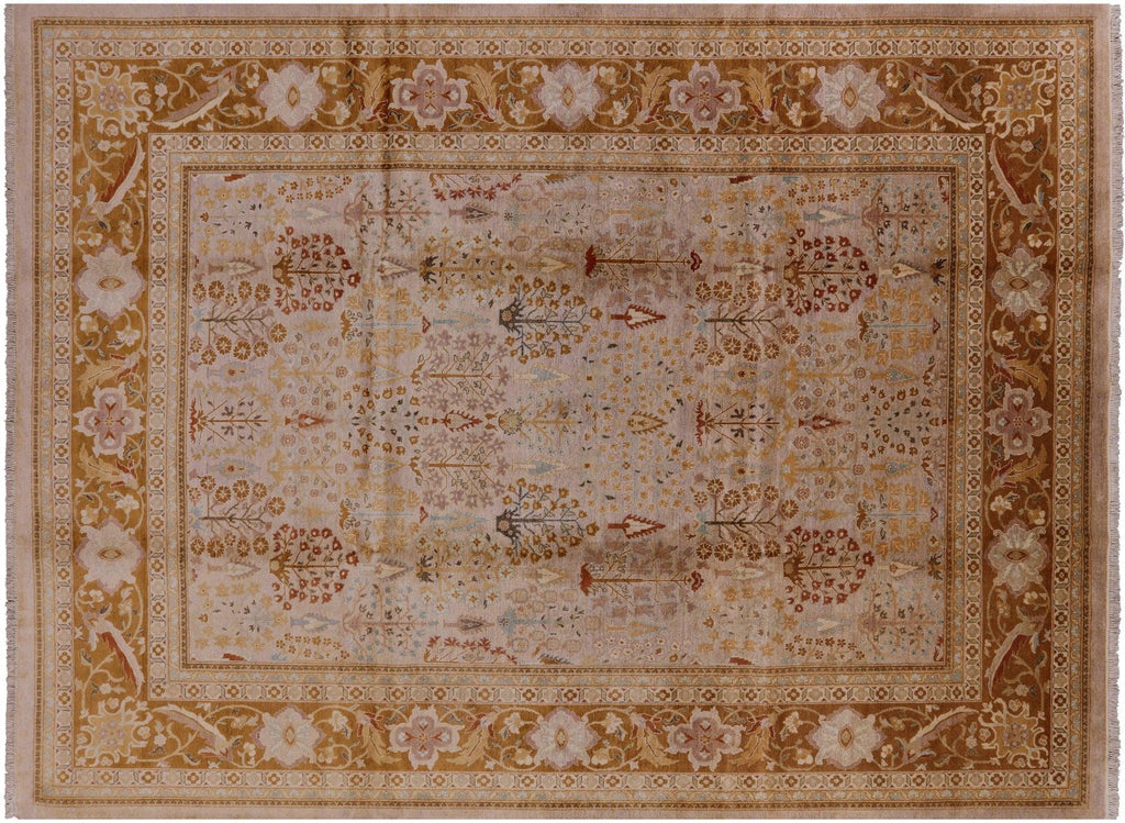Hand-Knotted Peshawar Wool Rug - Manhattan Rugs