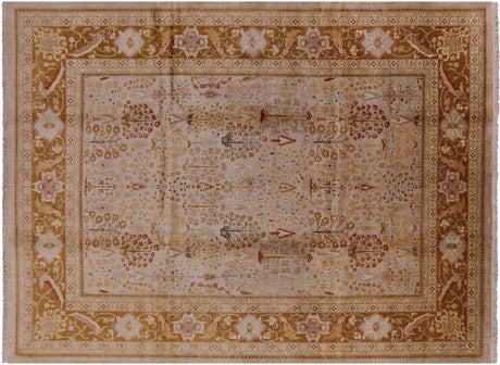 Hand-Knotted Peshawar Wool Rug - Manhattan Rugs