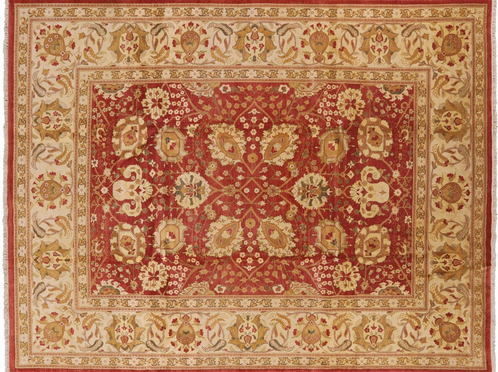 Hand-Knotted Peshawar Wool Rug - Manhattan Rugs