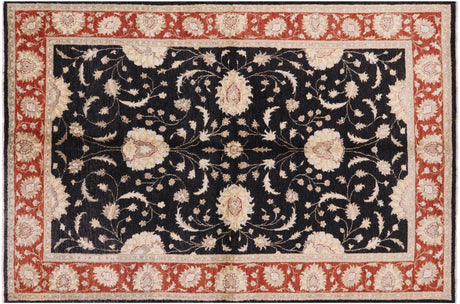Chobi Peshawar Hand-Knotted Wool Rug - Manhattan Rugs