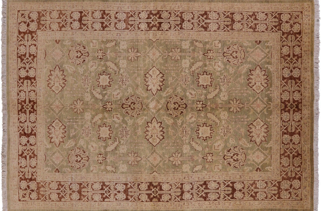 Hand Knotted Peshawar Wool Rug - Manhattan Rugs