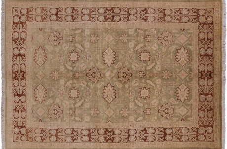 Hand Knotted Peshawar Wool Rug - Manhattan Rugs