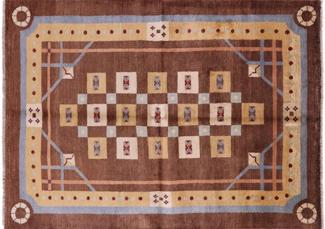 Gabbeh Hand Knotted Wool Rug - Manhattan Rugs
