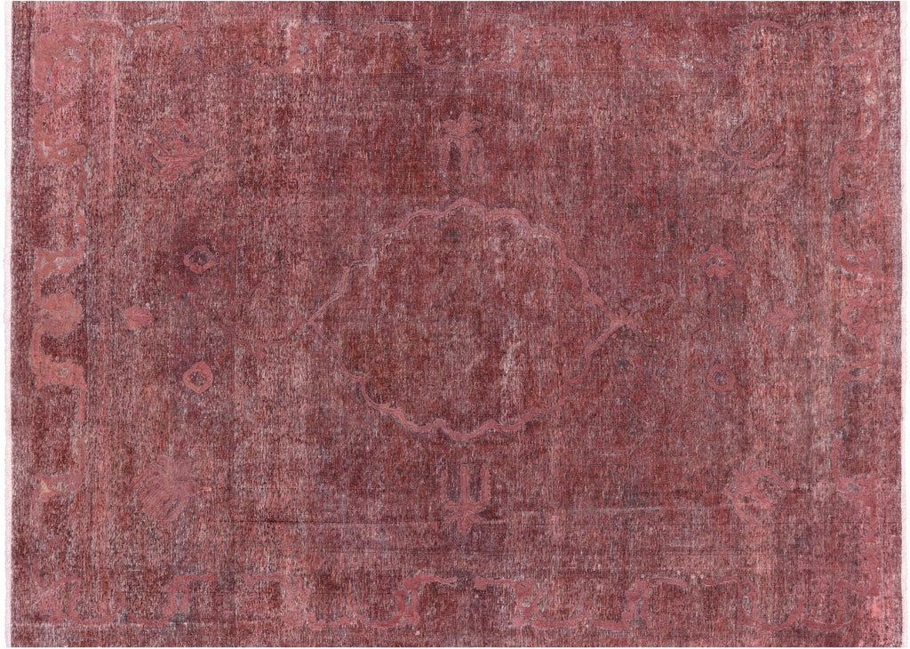 Overdyed Hand Knotted Area Rug - Manhattan Rugs