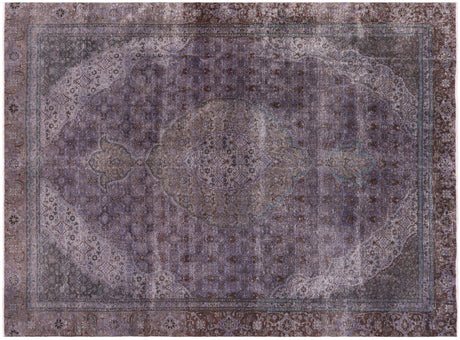 Tabriz Design Overdyed Area Rug - Manhattan Rugs