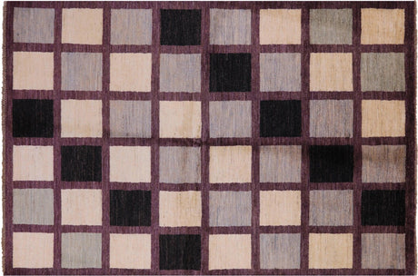 Gabbeh Hand Knotted Area Rug - Manhattan Rugs
