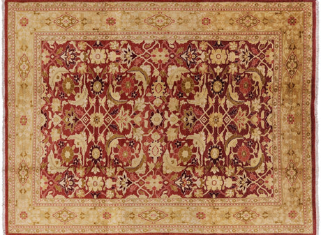 Hand Knotted Peshawar Wool Rug - Manhattan Rugs