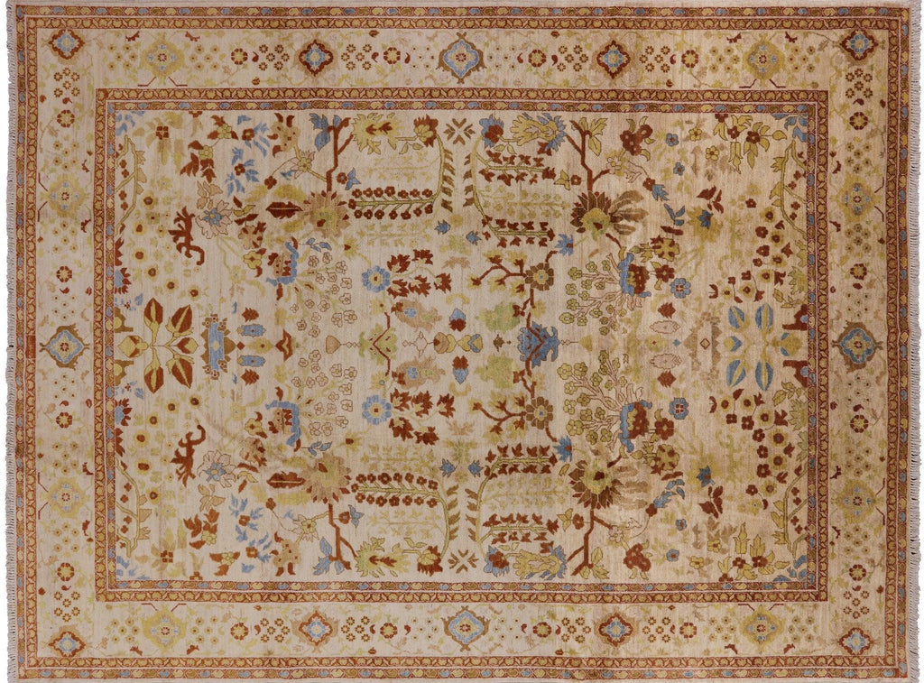 Hand Knotted Peshawar Wool Rug - Manhattan Rugs