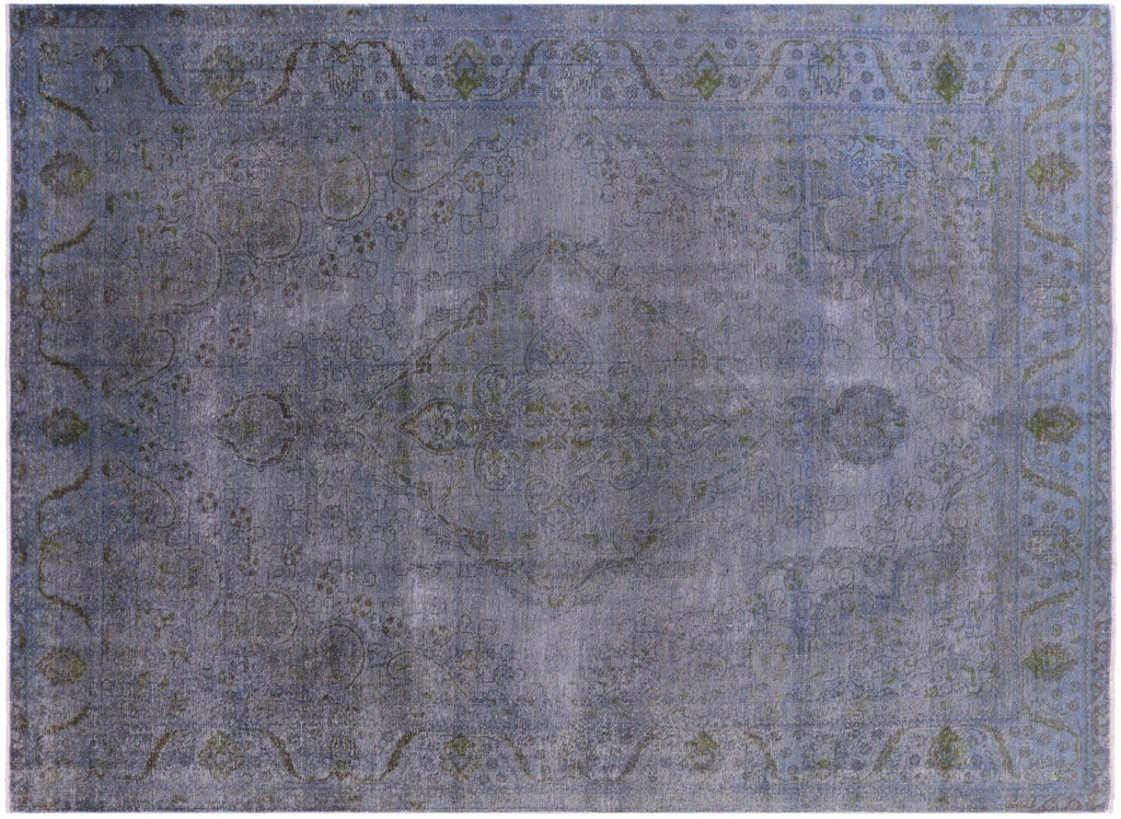 Hand Knotted Tabriz Overdyed Rug - Manhattan Rugs