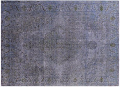 Hand Knotted Tabriz Overdyed Rug - Manhattan Rugs