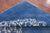 Blue Overdyed Hand Knotted Rug - Manhattan Rugs