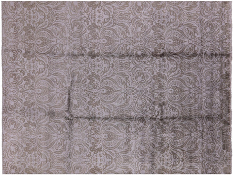 Modern Silk Hand Knotted Rug - Manhattan Rugs