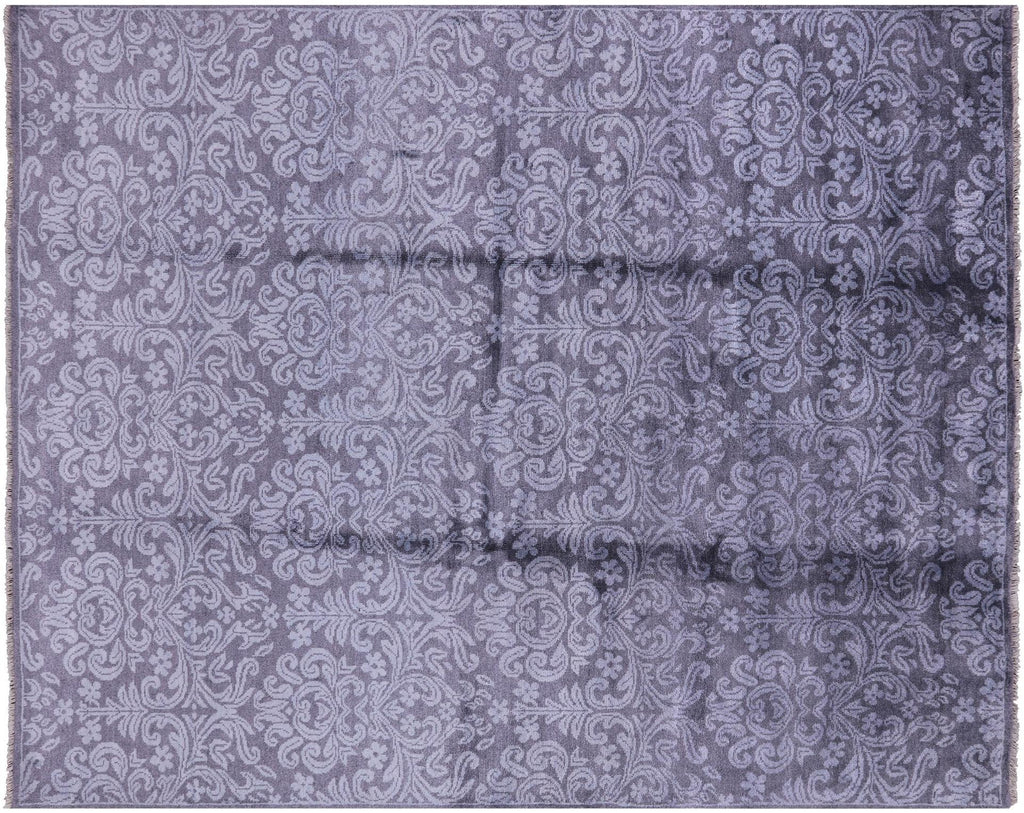 Modern Silk Hand Knotted Rug - Manhattan Rugs