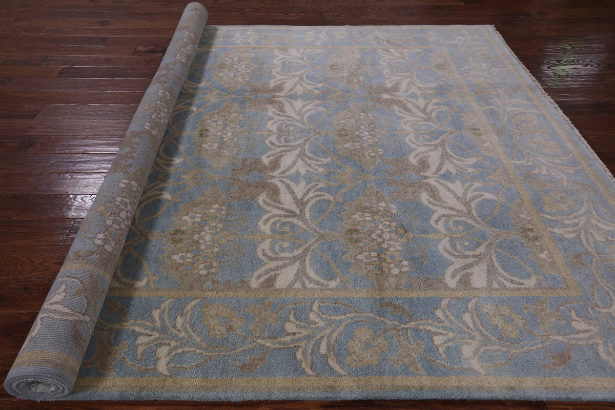 William Morris Hand Knotted Wool Rug 7' 8
