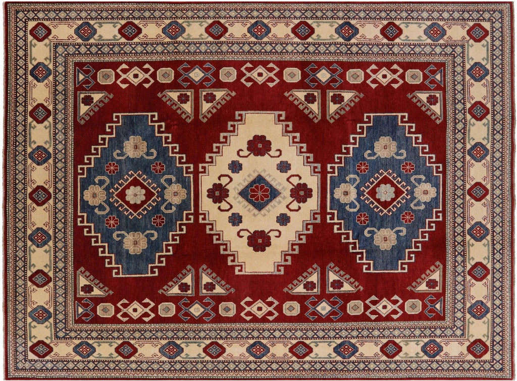 Kazak Hand-Knotted Area Rug - Manhattan Rugs