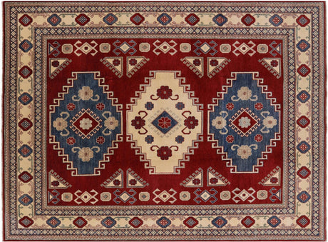 Kazak Hand-Knotted Area Rug - Manhattan Rugs