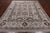 Ivory Tone on Tone Ivory Turkish Oushak Handmade Wool Rug 8' 2" X 9' 10" - W825