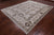 Ivory Tone on Tone Ivory Turkish Oushak Handmade Wool Rug 8' 2" X 9' 10" - W825