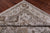 Ivory Tone on Tone Ivory Turkish Oushak Handmade Wool Rug 8' 2" X 9' 10" - W825