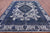 Blue Overdyed Hand Knotted Wool Rug - Manhattan Rugs