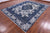 Blue Overdyed Hand Knotted Wool Rug - Manhattan Rugs