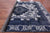 Blue Overdyed Hand Knotted Wool Rug - Manhattan Rugs