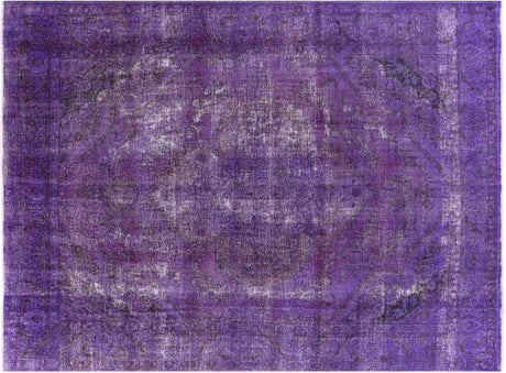 Persian Overdyed Hand Knotted Wool Rug - Manhattan Rugs