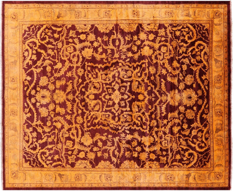 Handmade Overdyed Full Pile Wool Rug - Manhattan Rugs