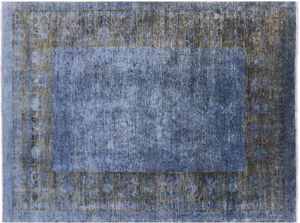 Handmade Overdyed Full Pile Wool Rug - Manhattan Rugs