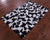 Black & White Natural Cowhide Hand Stitched Rug - Manhattan Rugs