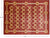 Red 8' 10" X 11' 9" William Morris Hand Knotted Area Rug - P5386