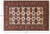 Ivory 6' 1" X 9' 1" Super Kazak Hand Knotted Area Rug - P8936