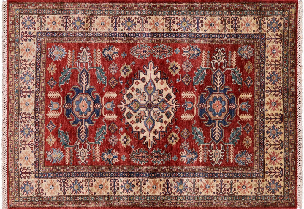 Super Kazak Hand Knotted Wool Area Rug - Manhattan Rugs