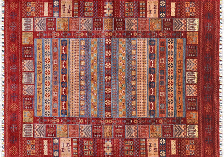Persian Gabbeh Tribal Hand Knotted Rug - Manhattan Rugs