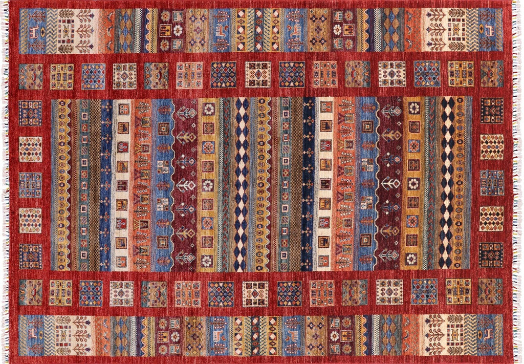 Persian Gabbeh Handmade Wool Rug - Manhattan Rugs