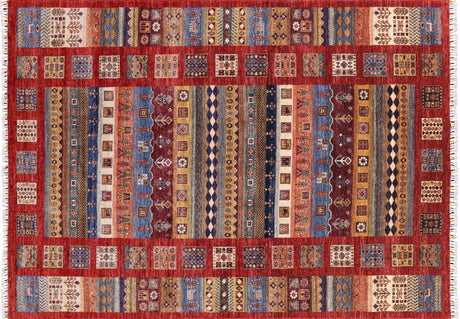 Persian Gabbeh Handmade Wool Rug - Manhattan Rugs