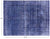 Blue Persian Overdyed Handmade Wool Area Rug 9' 7" X 12' 6" - P9407